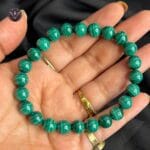 Malachite Bracelet – Natural Healing Crystal (Main Image)
