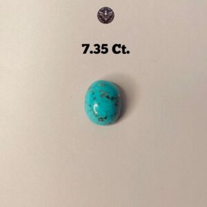 Turquoise Stone - Firoza (7.35 Ct.) - Image 1