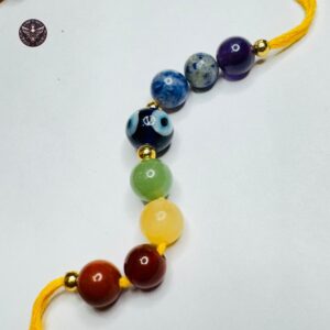 Seven Chakra & Evil Eye Rakhi - Image 2