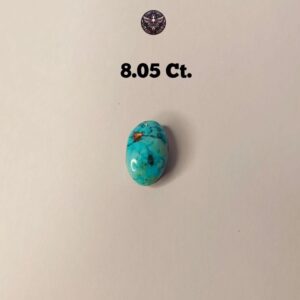 Turquoise Stone - Firoza (8.05 Ct.) - Image 1
