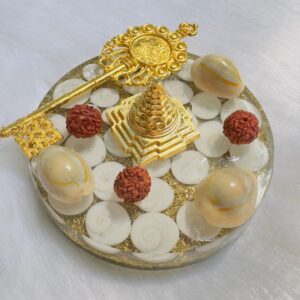 Shri Yantra Wealth Coaster - Image 1