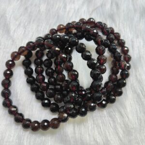 Smoky Quartz Faceted Bracelet - Image 3