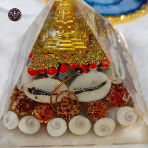 Shri yantra & Gomti chakra pyramid - Image 3