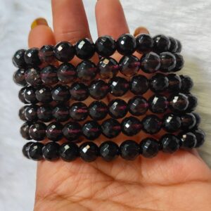 Smoky Quartz Faceted Bracelet - Image 4