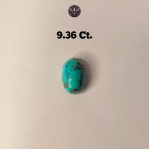 Turquoise Stone - Firoza (9.36 Ct.) - Image 1