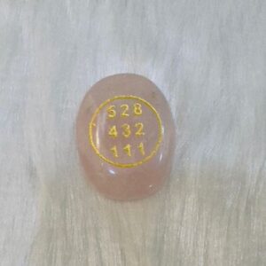 Rose Quartz Zibu Coin - Image 1