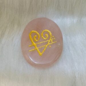 Rose Quartz Zibu Coin - Image 2