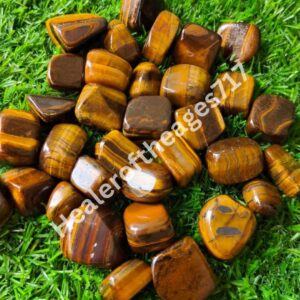 Tiger's Eye Tumbles - Image 1