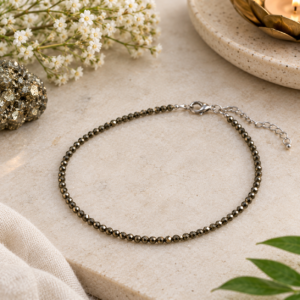 Pyrite Anklet